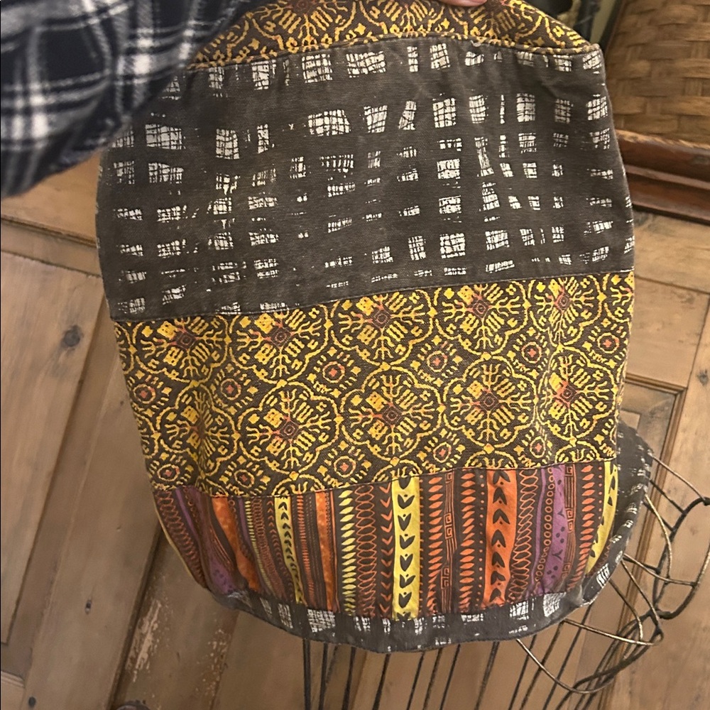 Vintage 2007 Multicolor Boho Patchwork Crossbody … - image 6